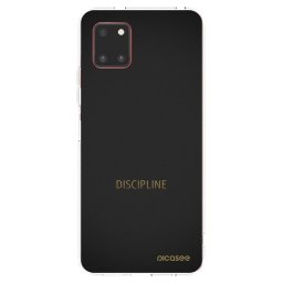 Átlátszó szilikon tok az alábbi mobiltelefonokra Samsung Galaxy Note 10 Lite N770F - Discipline