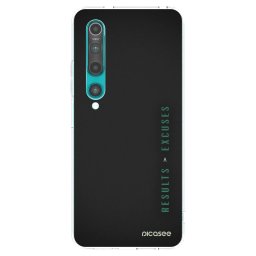 Átlátszó szilikon tok az alábbi mobiltelefonokra Xiaomi Mi 10 - Results x Excuses