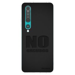 Átlátszó szilikon tok az alábbi mobiltelefonokra Xiaomi Mi 10 - No Excuses