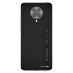Átlátszó szilikon tok az alábbi mobiltelefonokra Xiaomi Poco F2 Pro - Results x Excuses