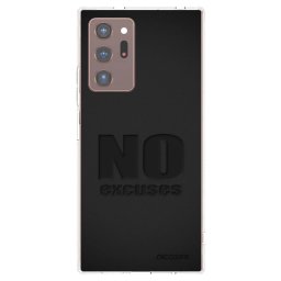 Átlátszó szilikon tok az alábbi mobiltelefonokra Samsung Galaxy Note 20 Ultra - No Excuses