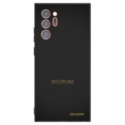 Fekete szilikon tok az alábbi mobiltelefonokra Samsung Galaxy Note 20 Ultra - Discipline