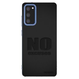 Átlátszó szilikon tok az alábbi mobiltelefonokra Samsung Galaxy S20 FE - No Excuses