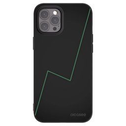 Fekete szilikon tok az alábbi mobiltelefonokra Apple iPhone 12 Pro Max - Consistency