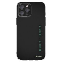Átlátszó szilikon tok az alábbi mobiltelefonokra Apple iPhone 12 Pro Max - Results x Excuses