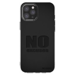 Átlátszó szilikon tok az alábbi mobiltelefonokra Apple iPhone 12 Pro Max - No Excuses