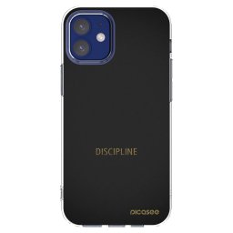 Átlátszó szilikon tok az alábbi mobiltelefonokra Apple iPhone 12 mini - Discipline