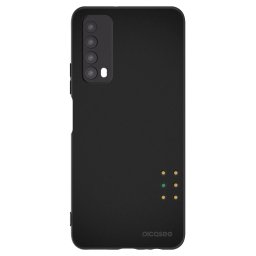 Fekete szilikon tok az alábbi mobiltelefonokra Huawei P Smart 2021 - Pulse