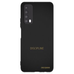 Fekete szilikon tok az alábbi mobiltelefonokra Huawei P Smart 2021 - Discipline