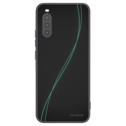 Fekete szilikon tok az alábbi mobiltelefonokra Sony Xperia 10 II - Be Different