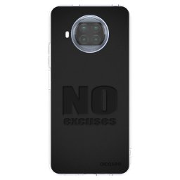Átlátszó szilikon tok az alábbi mobiltelefonokra Xiaomi Mi 10T Lite - No Excuses