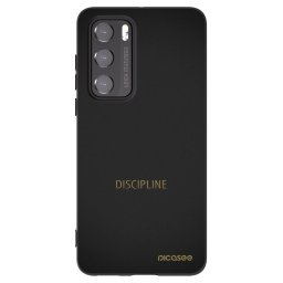 Fekete szilikon tok az alábbi mobiltelefonokra Huawei P40 - Discipline