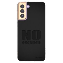 Átlátszó szilikon tok az alábbi mobiltelefonokra Samsung Galaxy S21+ 5G G996F - No Excuses