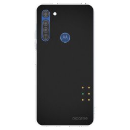 Átlátszó szilikon tok az alábbi mobiltelefonokra Motorola Moto G8 - Pulse