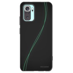 Fekete szilikon tok az alábbi mobiltelefonokra Xiaomi Redmi Note 10 Pro - Be Different