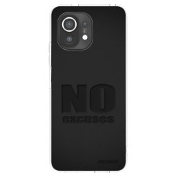 Átlátszó szilikon tok az alábbi mobiltelefonokra Xiaomi Mi 11 - No Excuses