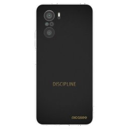 Átlátszó szilikon tok az alábbi mobiltelefonokra Xiaomi Poco F3 - Discipline