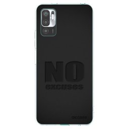 Átlátszó szilikon tok az alábbi mobiltelefonokra Xiaomi Redmi Note 10 5G - No Excuses