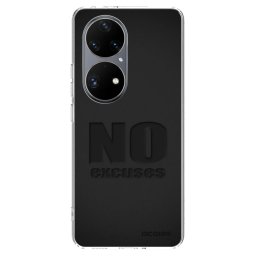 Átlátszó szilikon tok az alábbi mobiltelefonokra Huawei P50 - No Excuses