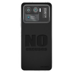 Átlátszó szilikon tok az alábbi mobiltelefonokra Xiaomi Mi 11 Ultra - No Excuses