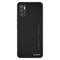 Átlátszó szilikon tok az alábbi mobiltelefonokra Xiaomi Poco M3 Pro 5G - Results x Excuses