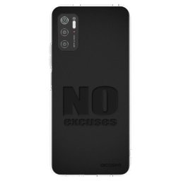 Átlátszó szilikon tok az alábbi mobiltelefonokra Xiaomi Poco M3 Pro 5G - No Excuses