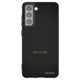 Fekete szilikon tok az alábbi mobiltelefonokra Samsung Galaxy S21 FE 5G - Discipline