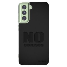 Átlátszó szilikon tok az alábbi mobiltelefonokra Samsung Galaxy S21 FE 5G - No Excuses