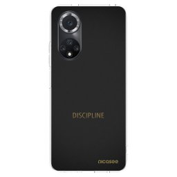 Átlátszó szilikon tok az alábbi mobiltelefonokra Huawei Nova 9 SE - Discipline