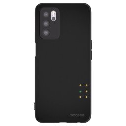 Fekete szilikon tok az alábbi mobiltelefonokra OPPO A16 - Pulse