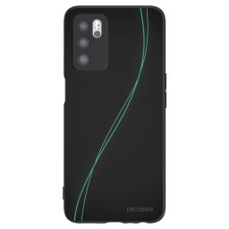 Fekete szilikon tok az alábbi mobiltelefonokra OPPO A16 - Be Different