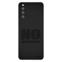 Átlátszó szilikon tok az alábbi mobiltelefonokra Sony Xperia 10 IV 5G - No Excuses