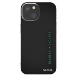 Átlátszó szilikon tok az alábbi mobiltelefonokra Apple iPhone 15 - Results x Excuses