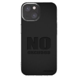 Átlátszó szilikon tok az alábbi mobiltelefonokra Apple iPhone 15 - No Excuses