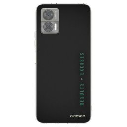 Átlátszó szilikon tok az alábbi mobiltelefonokra Motorola Edge 30 Neo - Results x Excuses