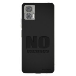 Átlátszó szilikon tok az alábbi mobiltelefonokra Motorola Edge 30 Neo - No Excuses