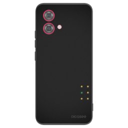 Fekete szilikon tok az alábbi mobiltelefonokra Motorola Moto G84 5G - Pulse