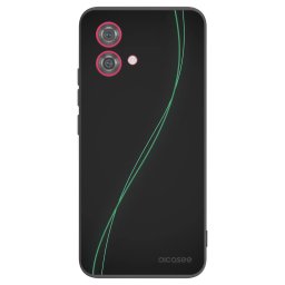 Fekete szilikon tok az alábbi mobiltelefonokra Motorola Moto G84 5G - Be Different