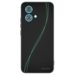 Fekete szilikon tok az alábbi mobiltelefonokra Motorola Edge 40 Neo - Be Different