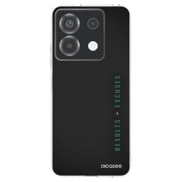 Átlátszó szilikon tok az alábbi mobiltelefonokra Xiaomi Poco X6 - Results x Excuses