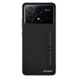 Átlátszó szilikon tok az alábbi mobiltelefonokra Xiaomi Poco X6 Pro - Results x Excuses