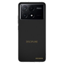 Átlátszó szilikon tok az alábbi mobiltelefonokra Xiaomi Poco X6 Pro - Discipline