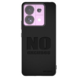 Fekete szilikon tok az alábbi mobiltelefonokra Xiaomi Redmi Note 13 Pro 5G - No Excuses