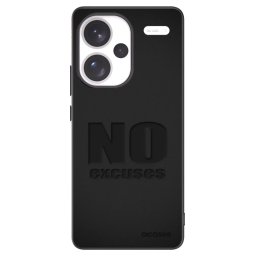 Fekete szilikon tok az alábbi mobiltelefonokra Xiaomi Redmi Note 13 Pro+ 5G - No Excuses