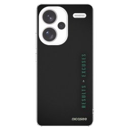 Átlátszó szilikon tok az alábbi mobiltelefonokra Xiaomi Redmi Note 13 Pro+ 5G - Results x Excuses