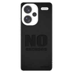 Átlátszó szilikon tok az alábbi mobiltelefonokra Xiaomi Redmi Note 13 Pro+ 5G - No Excuses