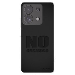 Átlátszó szilikon tok az alábbi mobiltelefonokra Xiaomi Redmi Note 13 Pro 4G - No Excuses