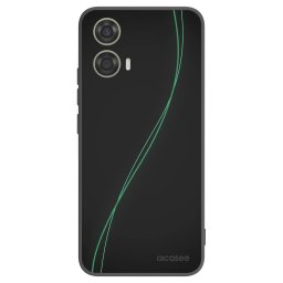 Fekete szilikon tok az alábbi mobiltelefonokra Motorola Moto G24 - Be Different