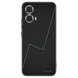 Fekete szilikon tok az alábbi mobiltelefonokra Motorola Moto G85 - Consistency
