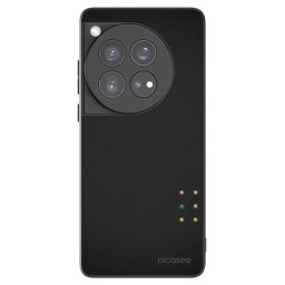 Fekete szilikon tok az alábbi mobiltelefonokra OnePlus 12 5G - Pulse